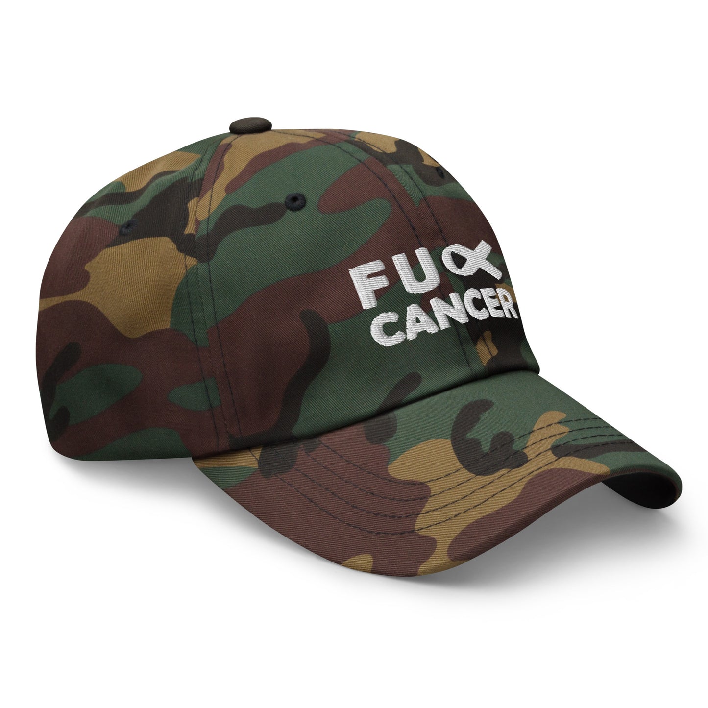 FU Cancer Dad Hat Dark