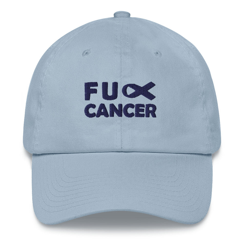 FU Cancer Dad Hat Light