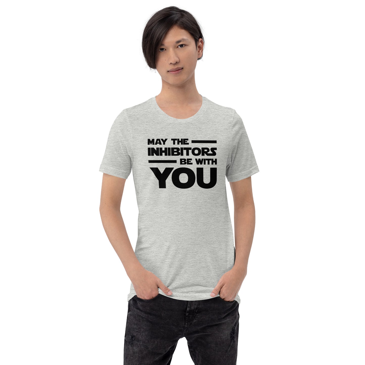 May The Inhibitors Be With You Unisex Short Sleeve T-shirt