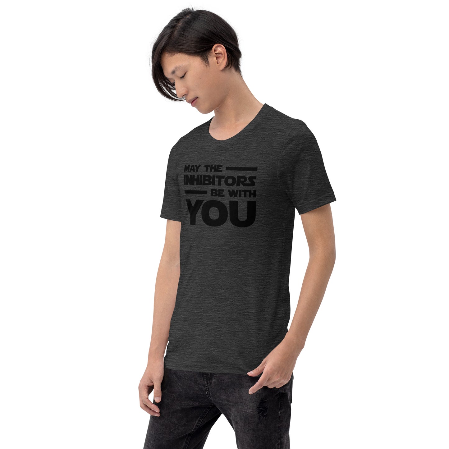 May The Inhibitors Be With You Unisex Short Sleeve T-shirt