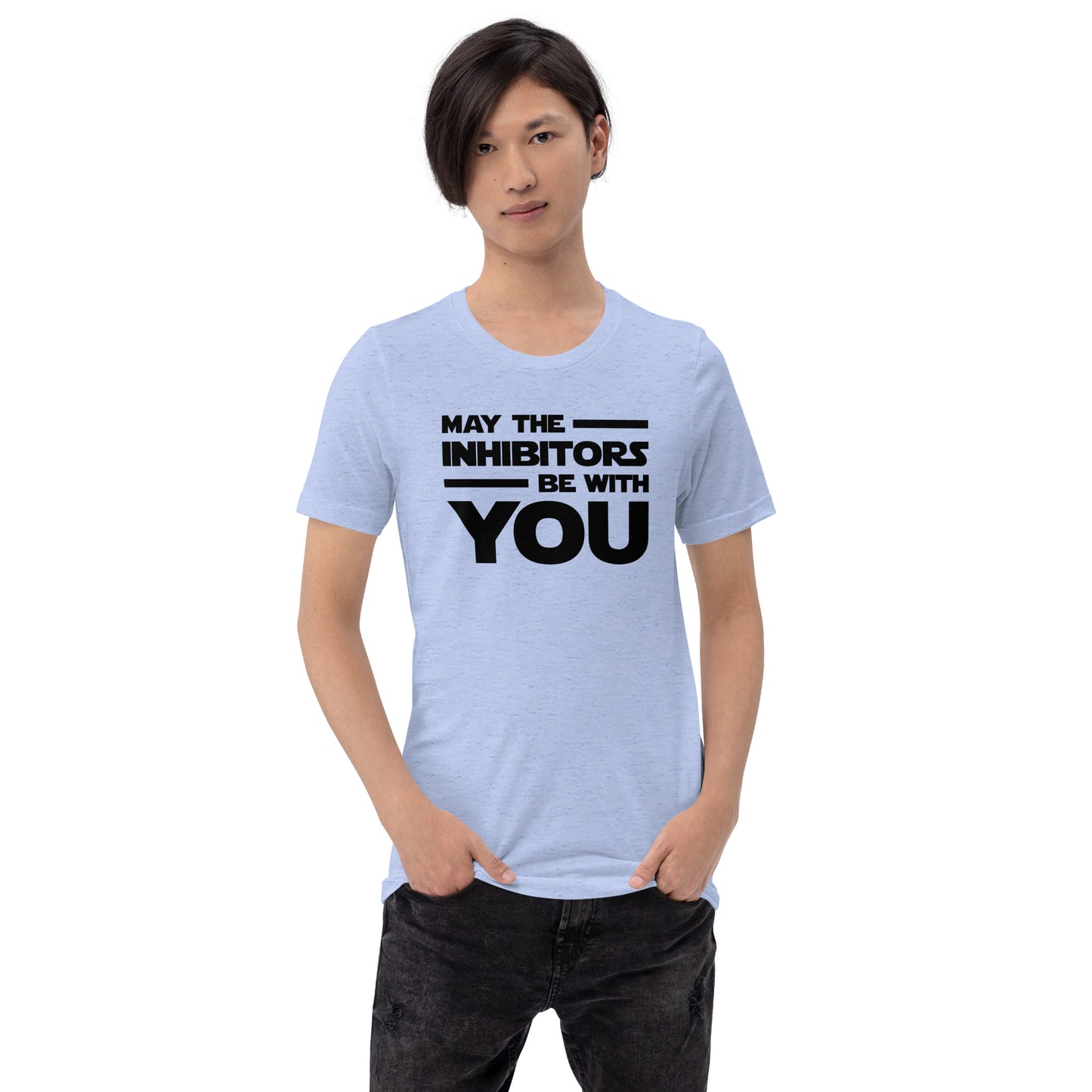 May The Inhibitors Be With You Unisex Short Sleeve T-shirt