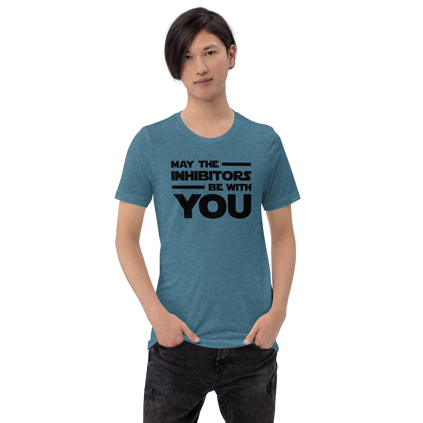 May The Inhibitors Be With You Unisex Short Sleeve T-shirt