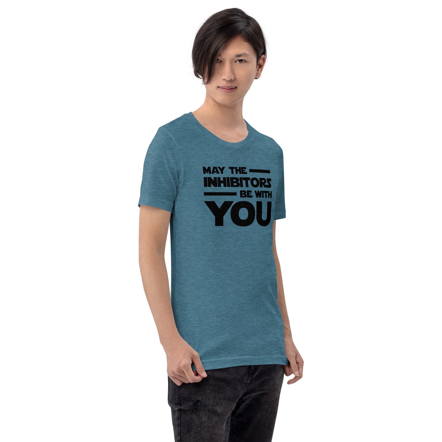 May The Inhibitors Be With You Unisex Short Sleeve T-shirt