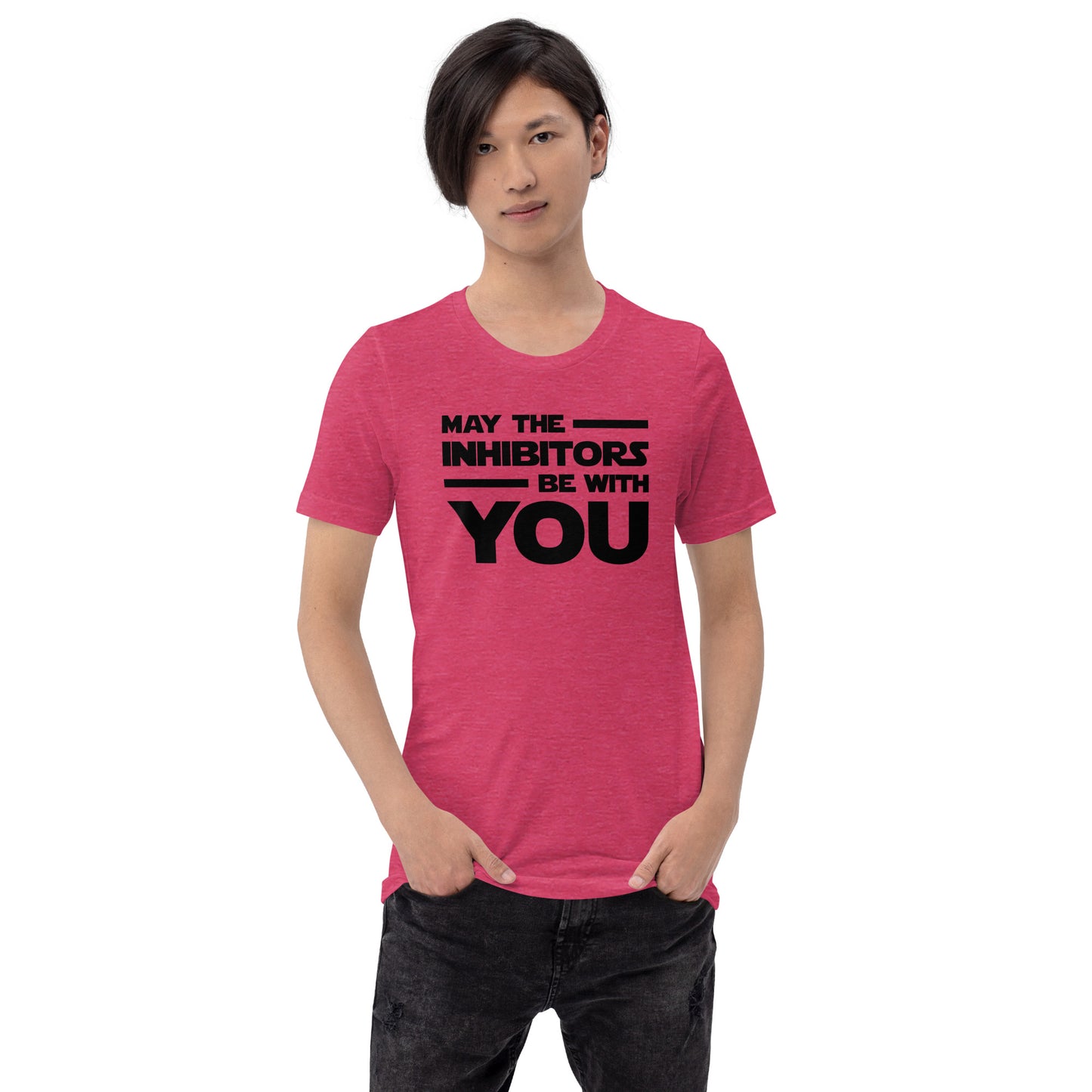 May The Inhibitors Be With You Unisex Short Sleeve T-shirt
