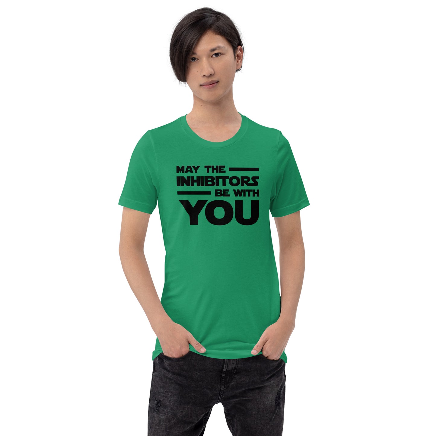 May The Inhibitors Be With You Unisex Short Sleeve T-shirt