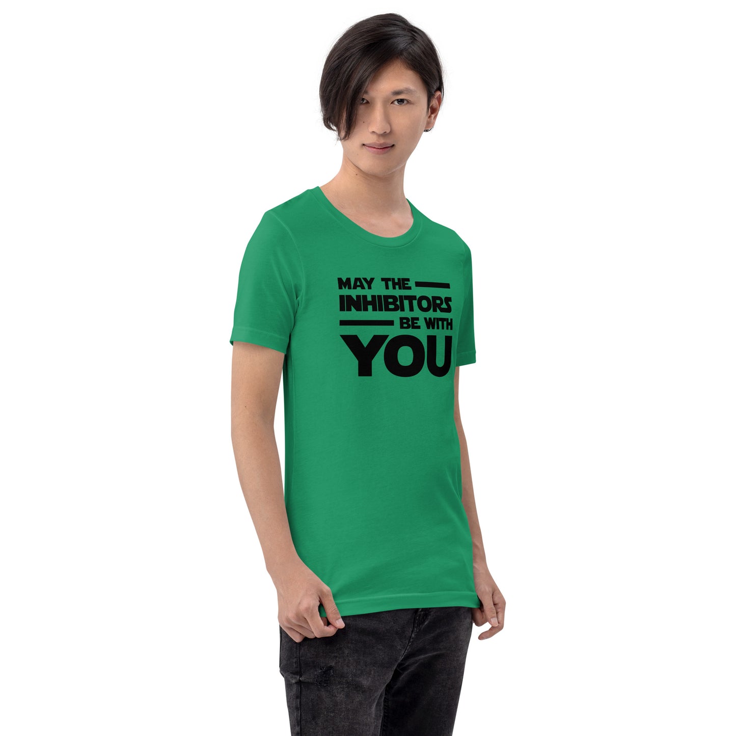 May The Inhibitors Be With You Unisex Short Sleeve T-shirt