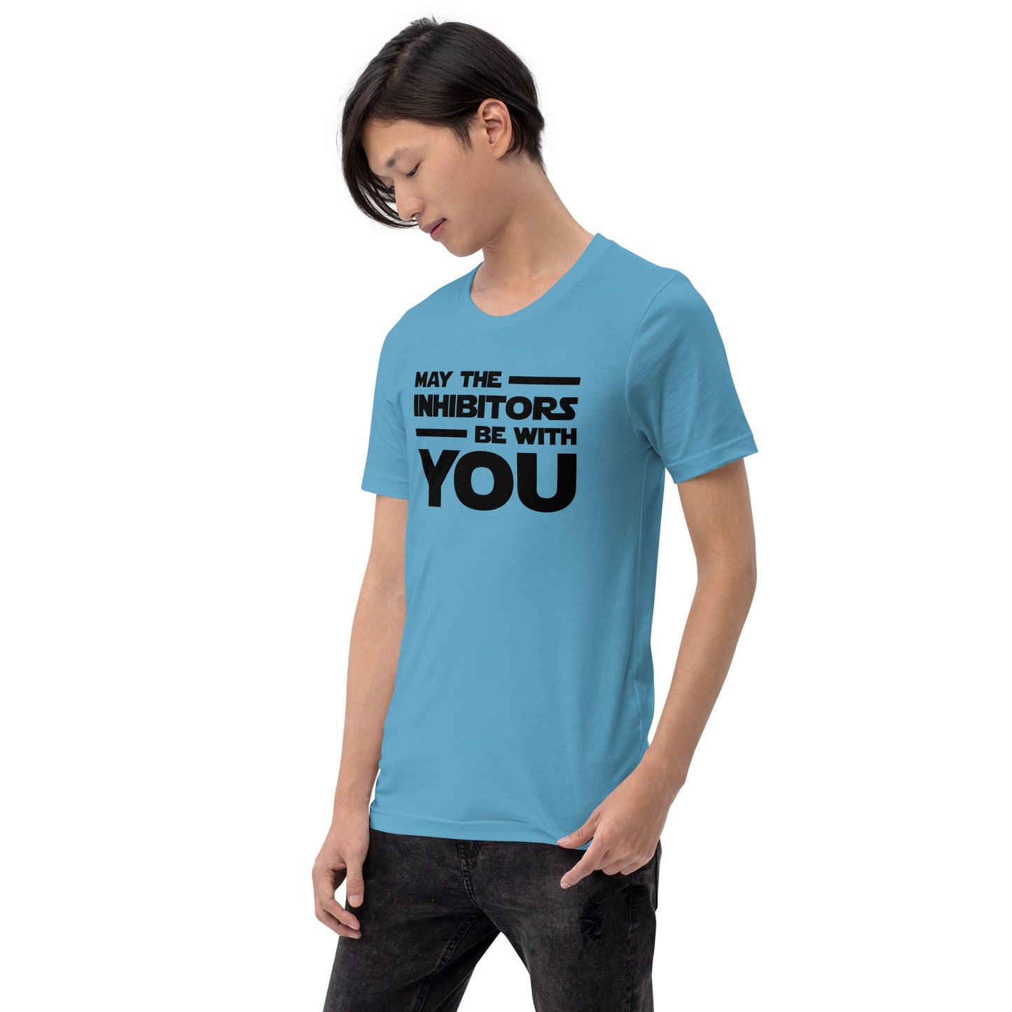 May The Inhibitors Be With You Unisex Short Sleeve T-shirt