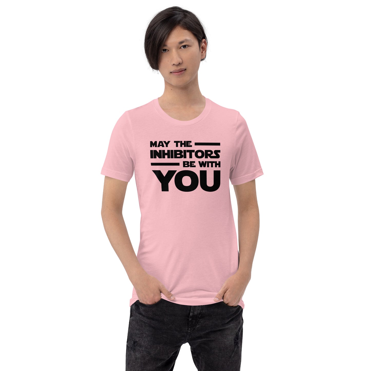 May The Inhibitors Be With You Unisex Short Sleeve T-shirt
