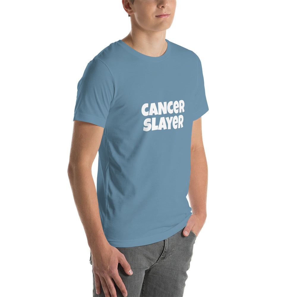 Cancer Slayer Unisex Short Sleeve T-shirt