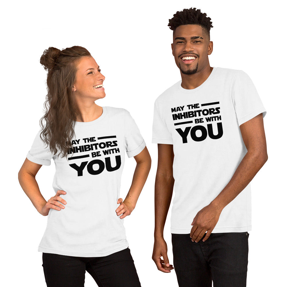 May The Inhibitors Be With You Unisex Short Sleeve T-shirt