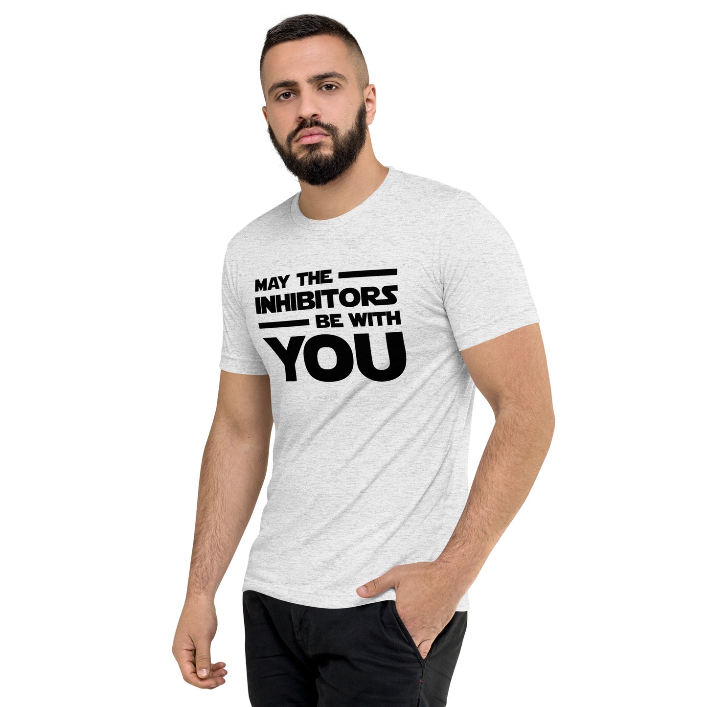 May The Inhibitors Be With You Premium Unisex Tri-Blend Short Sleeve T-Shirt