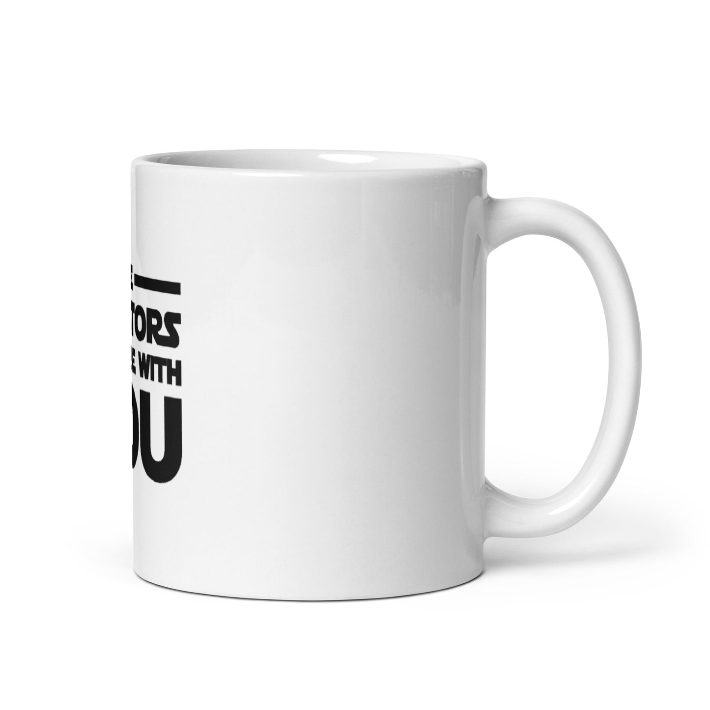 May The Inhibitors Be With You White Glossy Mug