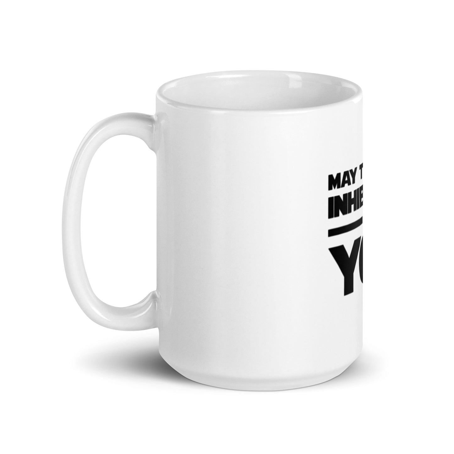 May The Inhibitors Be With You White Glossy Mug