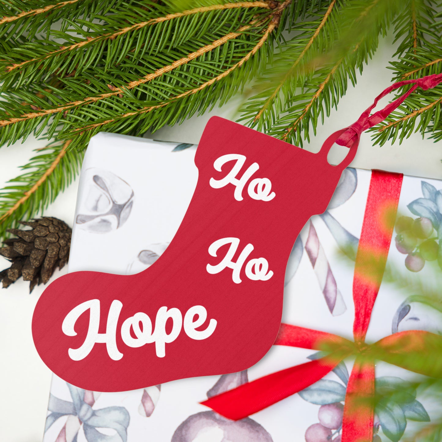 RET Inhibitor Hope Stocking Ornament