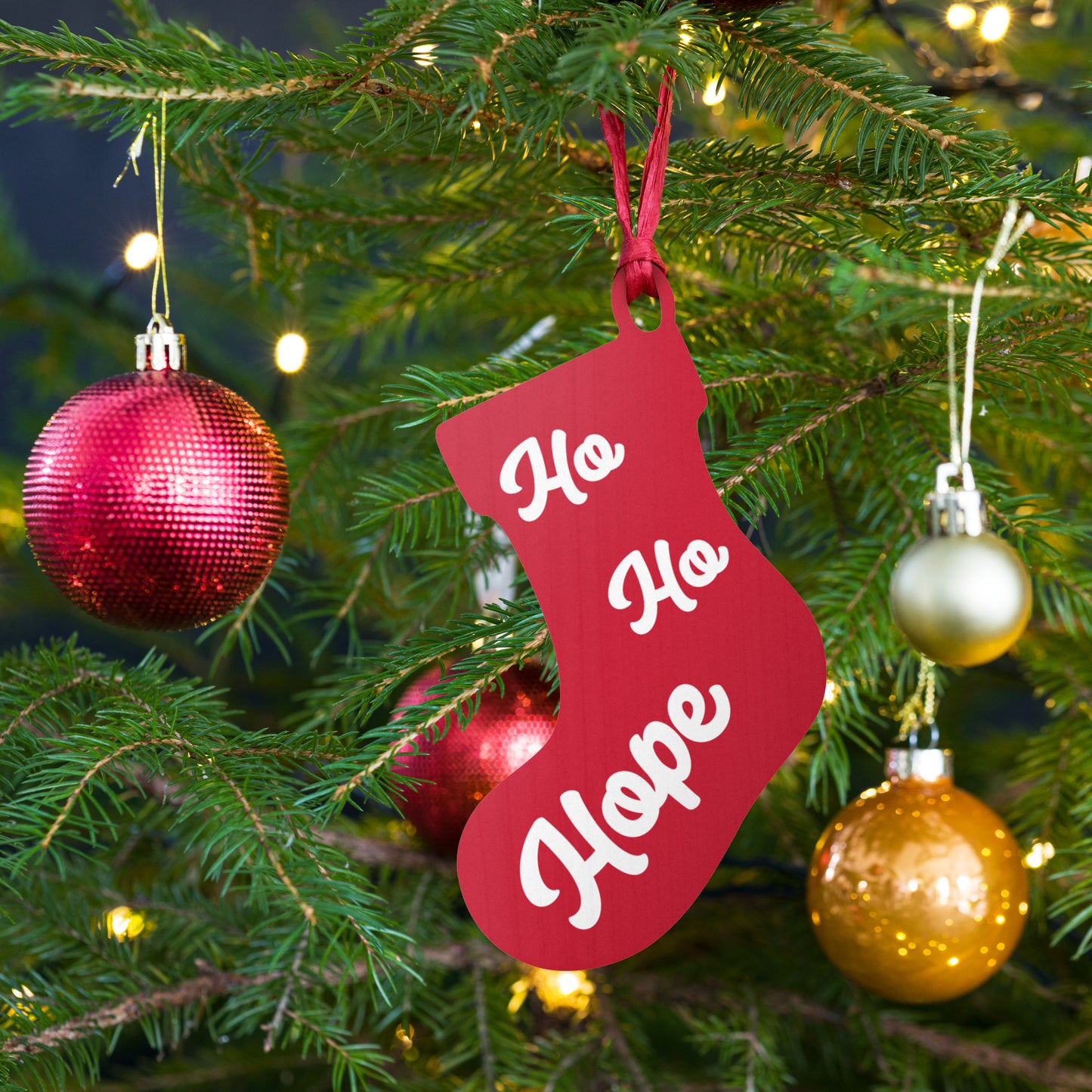 RET Inhibitor Hope Stocking Ornament
