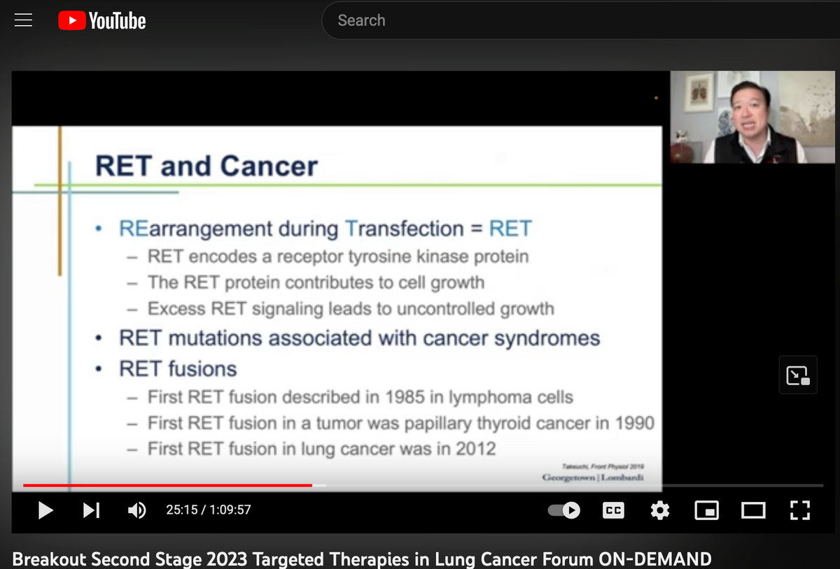 Unlocking the Promise of RET Fusions: A Game-Changer in Lung Cancer Tr ...