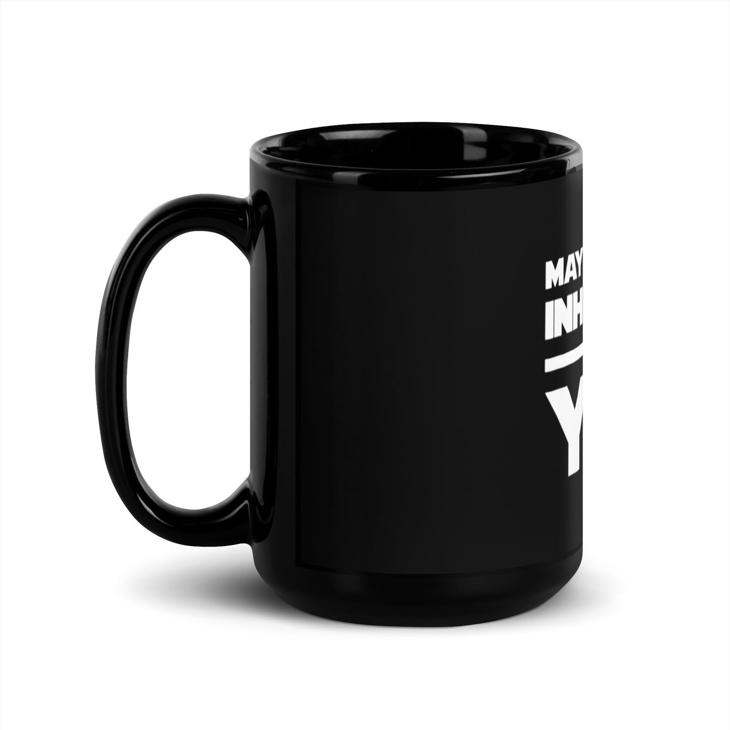 May The Inhibitors Be With You Black Glossy Mug