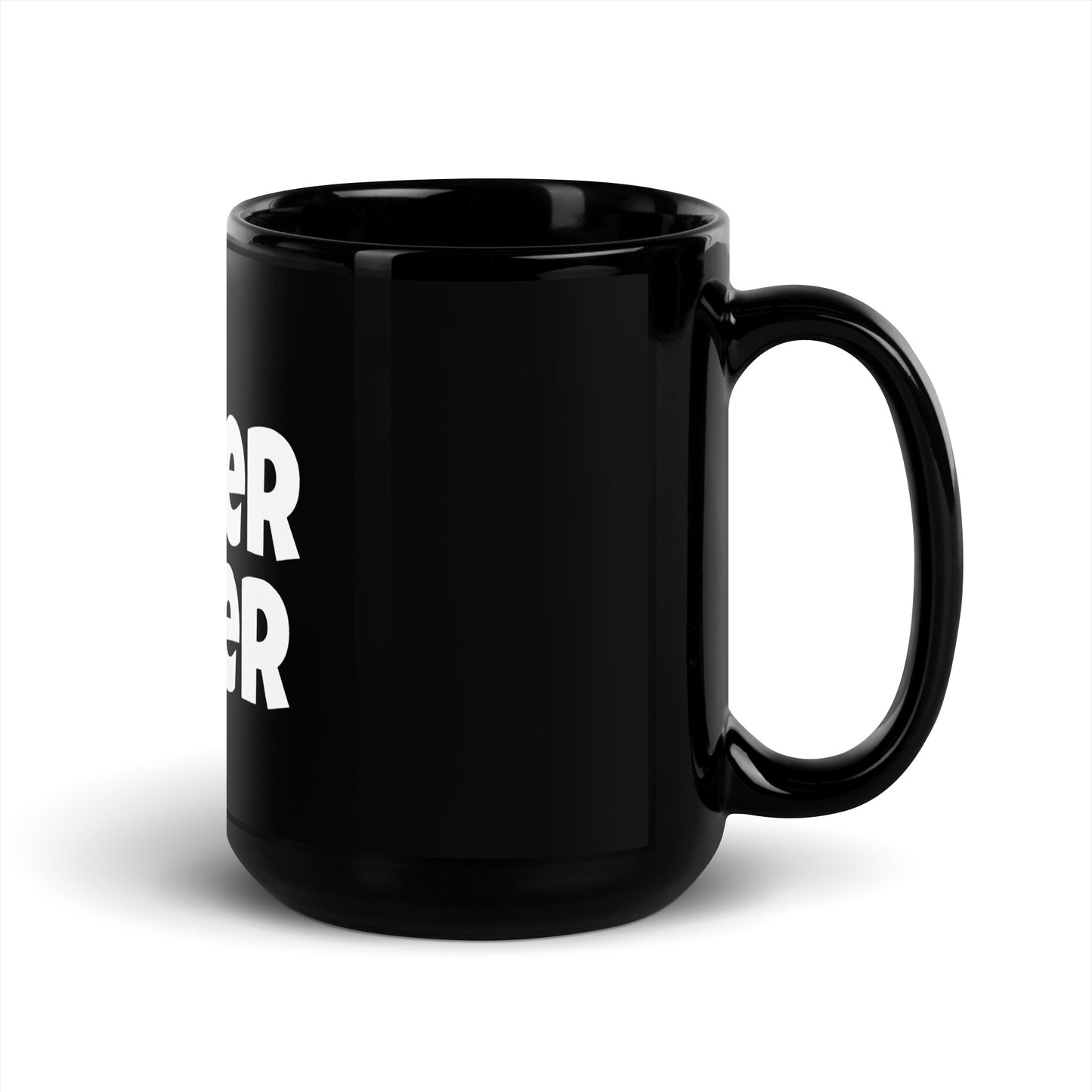 Cancer Slayer Black Glossy Mug