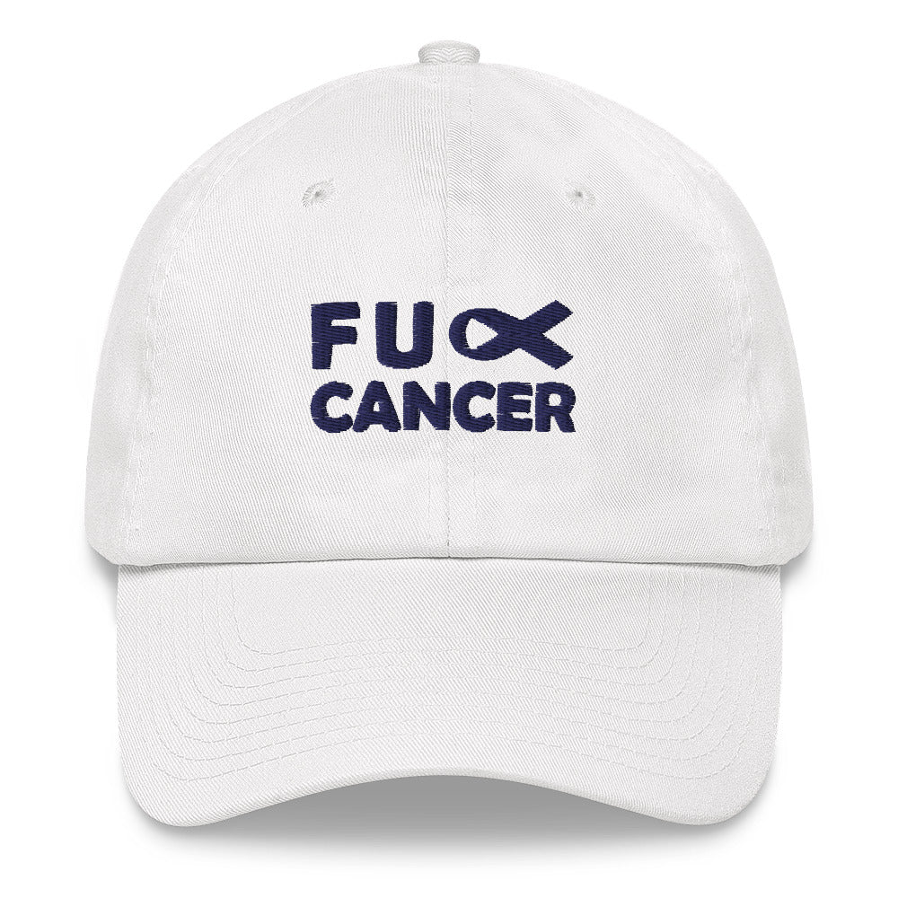 FU Cancer Dad Hat Light