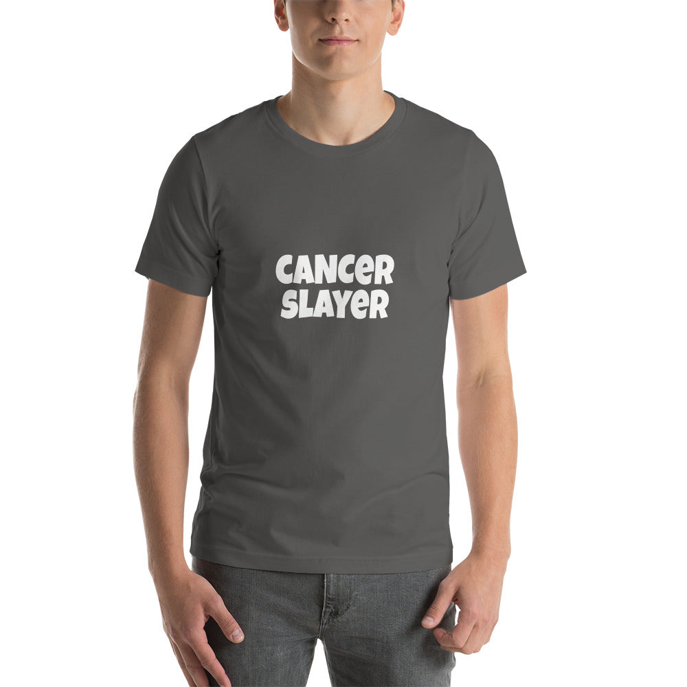 Cancer Slayer Unisex Short Sleeve T-shirt