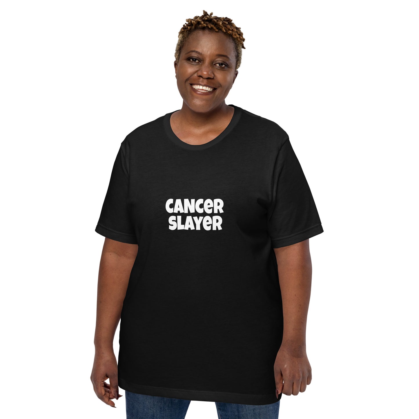 Cancer Slayer Unisex Short Sleeve T-shirt