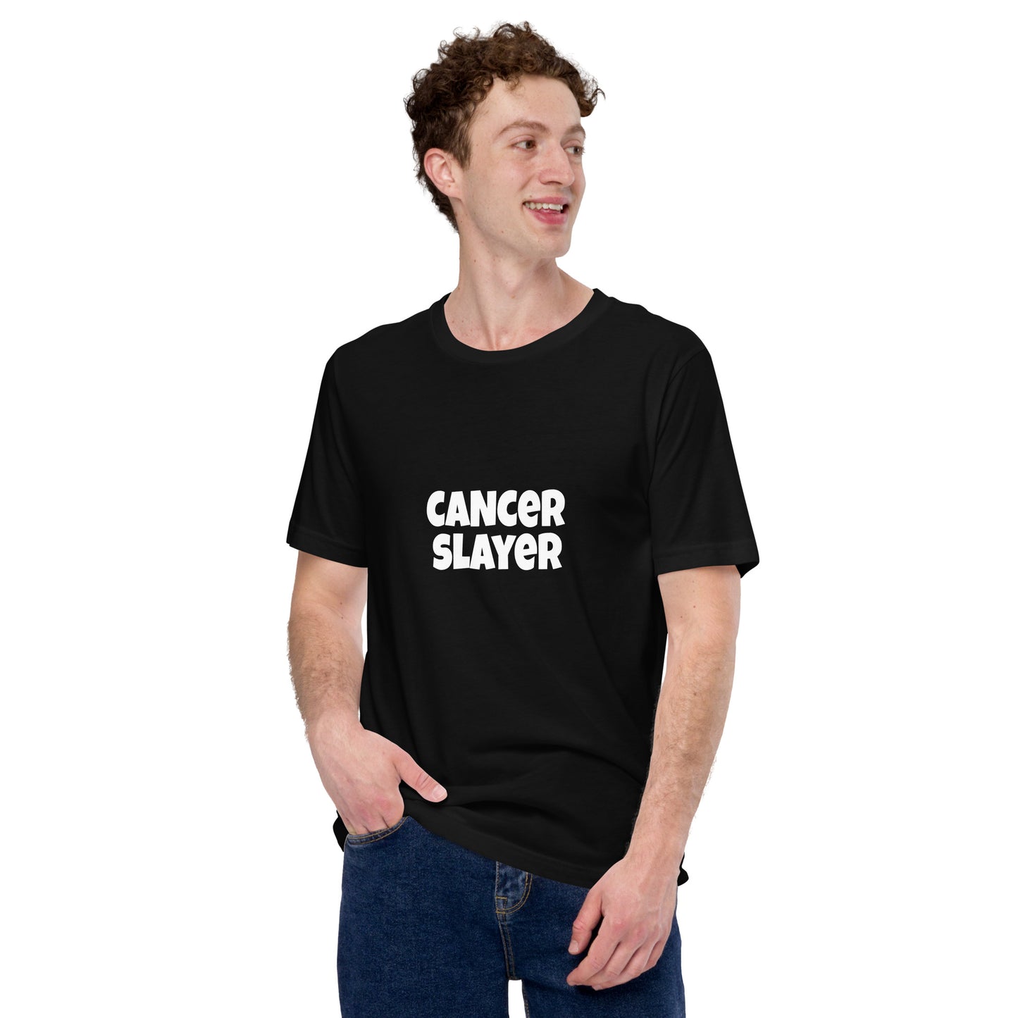 Cancer Slayer Unisex Short Sleeve T-shirt