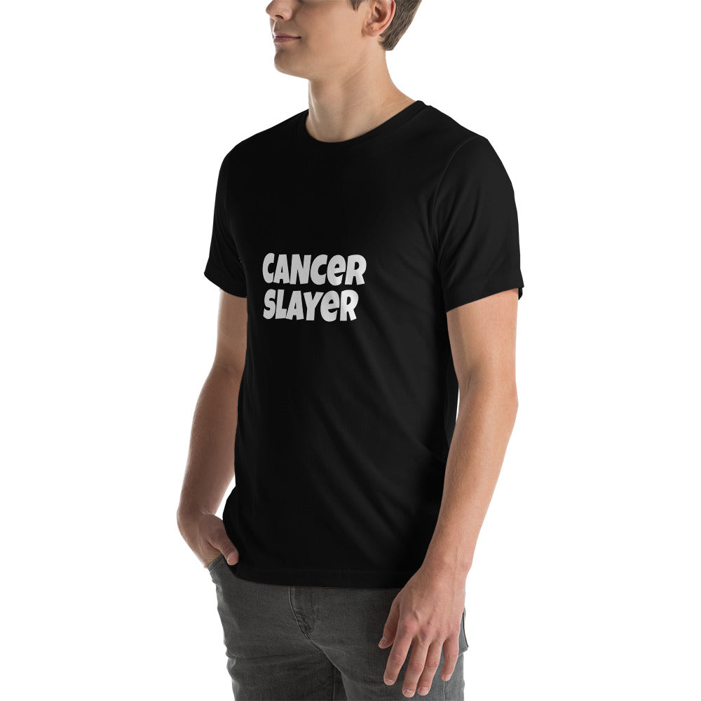 Cancer Slayer Unisex Short Sleeve T-shirt