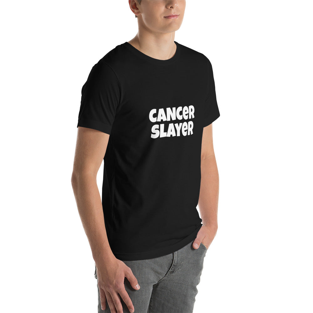 Cancer Slayer Unisex Short Sleeve T-shirt