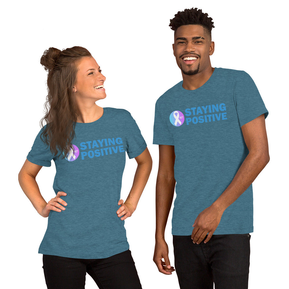 Staying Positive Unisex Short Sleeve T-shirt
