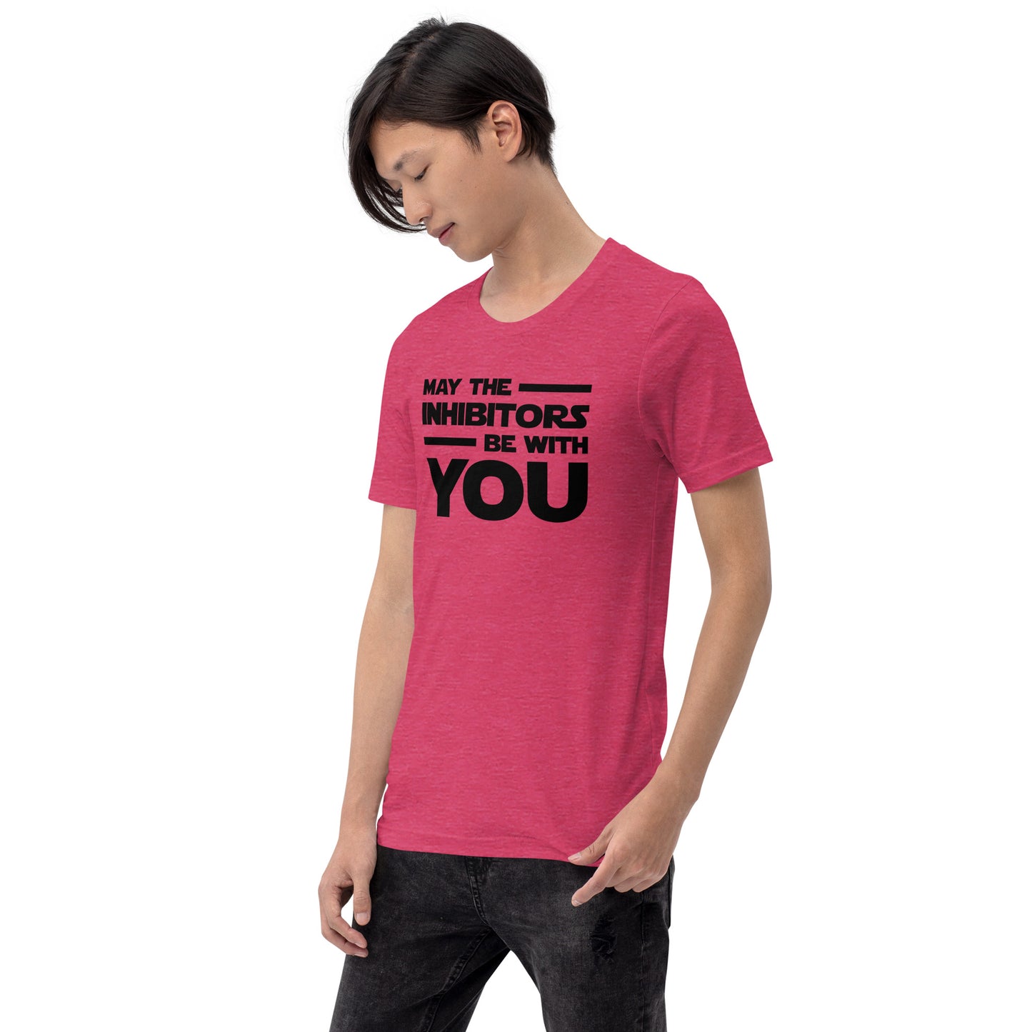 May The Inhibitors Be With You Unisex Short Sleeve T-shirt