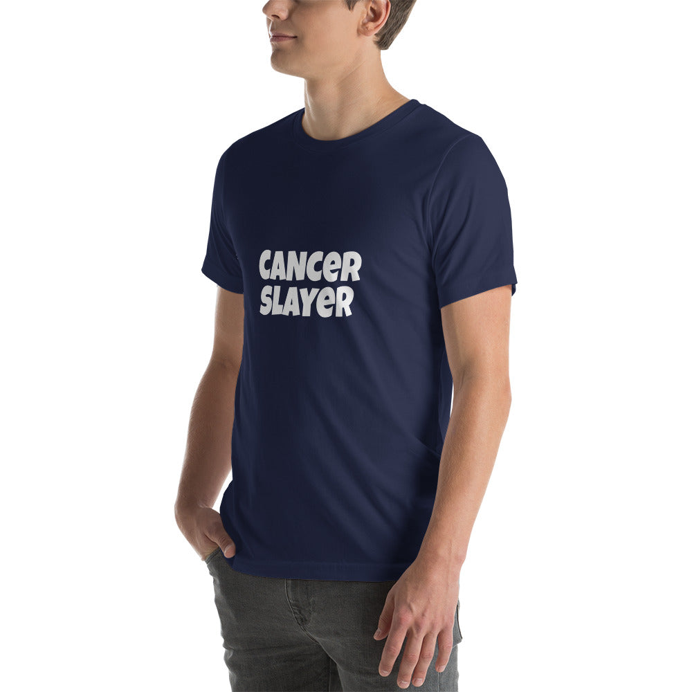 Cancer Slayer Unisex Short Sleeve T-shirt