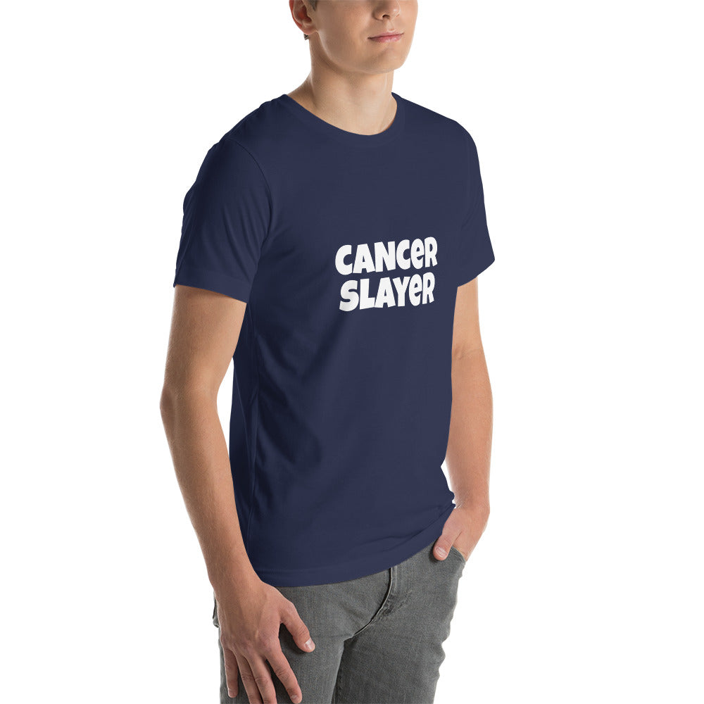 Cancer Slayer Unisex Short Sleeve T-shirt