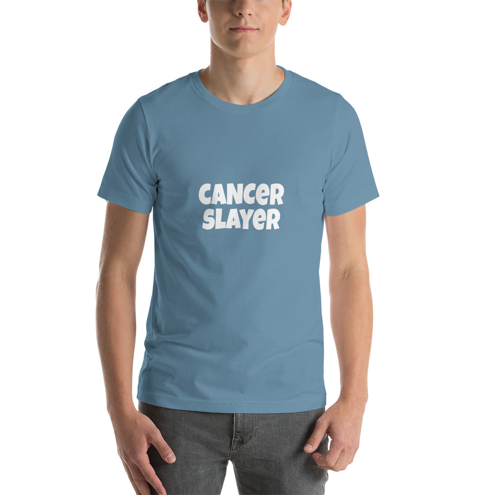 Cancer Slayer Unisex Short Sleeve T-shirt