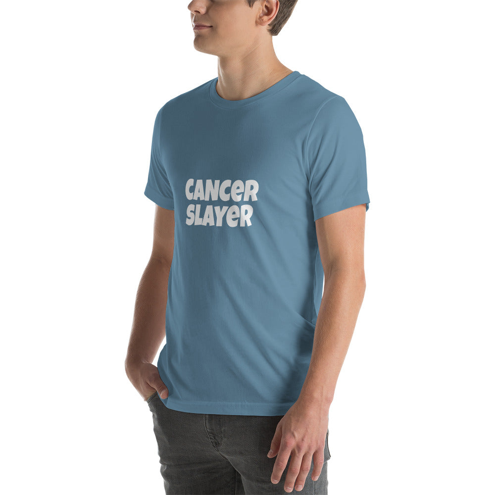 Cancer Slayer Unisex Short Sleeve T-shirt