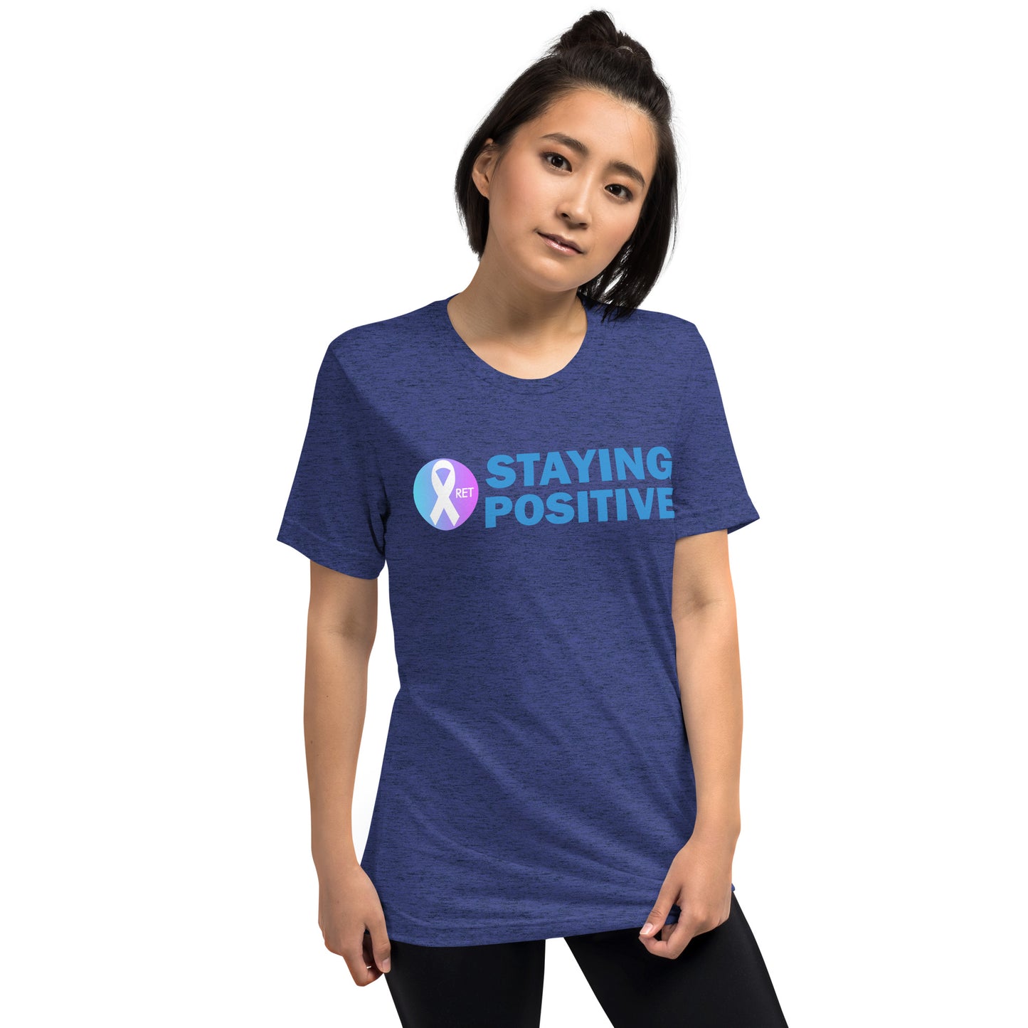 Staying Positive Premium Unisex Tri-Blend Short Sleeve T-shirt