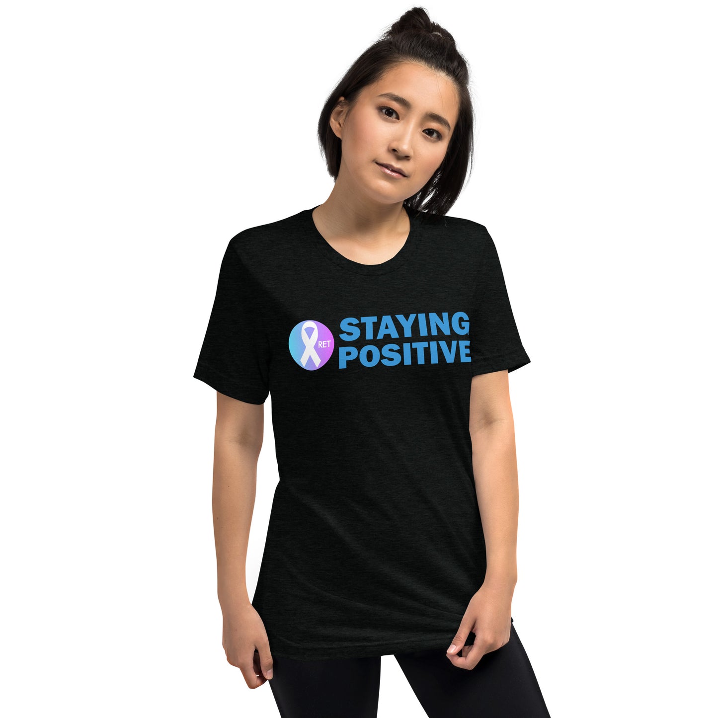 Staying Positive Premium Unisex Tri-Blend Short Sleeve T-shirt