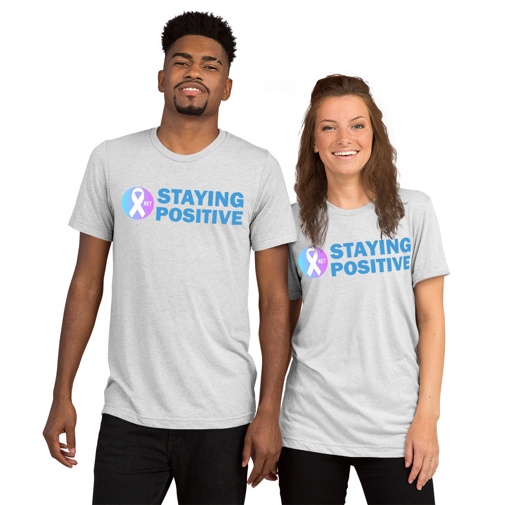 Staying Positive Premium Unisex Tri-Blend Short Sleeve T-shirt