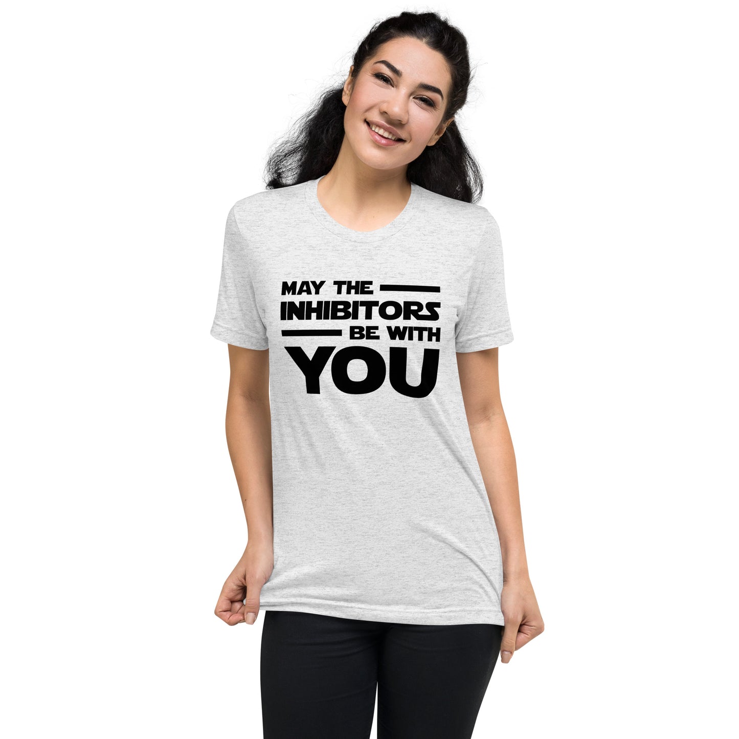 May The Inhibitors Be With You Premium Unisex Tri-Blend Short Sleeve T-Shirt
