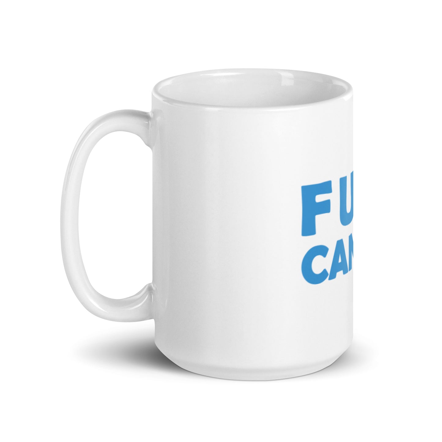 FU Cancer White Glossy Mug