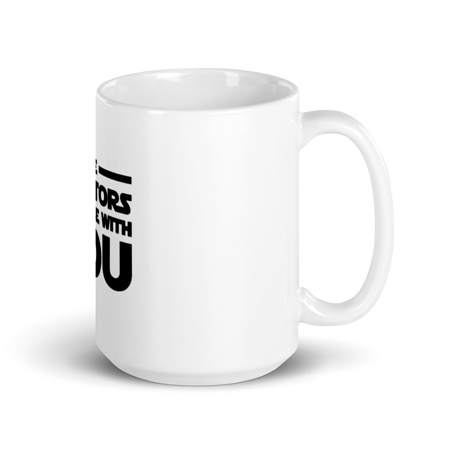 May The Inhibitors Be With You White Glossy Mug