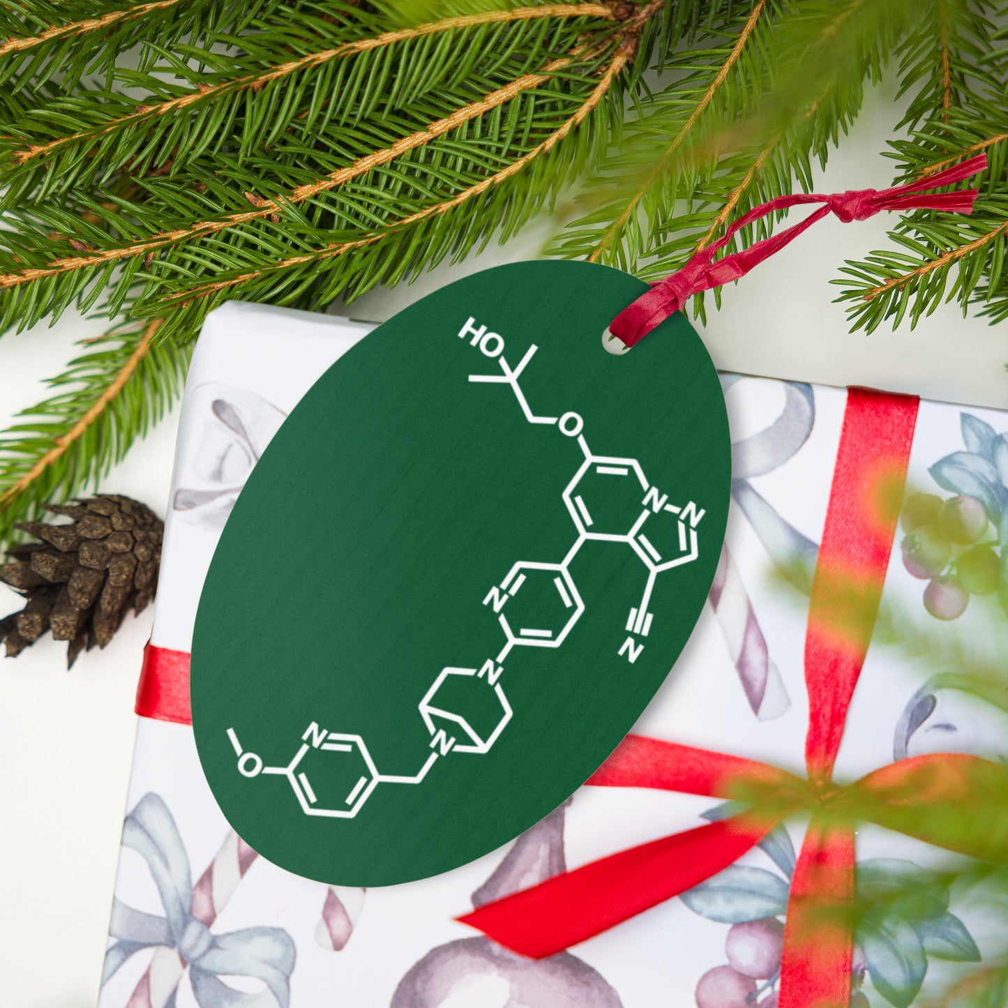 RET Inhibitor Oval Tree Ornament