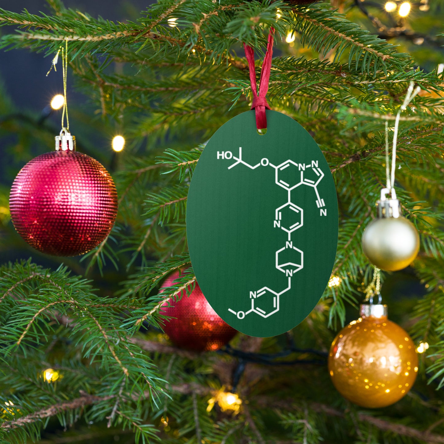 RET Inhibitor Oval Tree Ornament